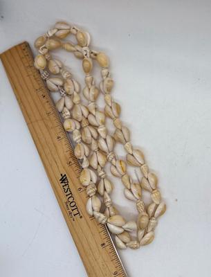 Vintage Cowrie Shell Necklace