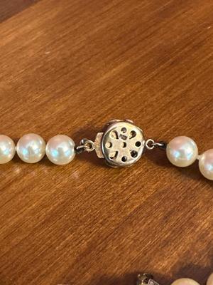 Vintage faux pearls
