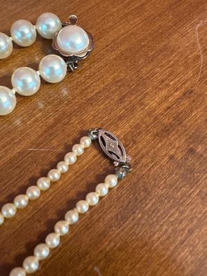Vintage faux pearls