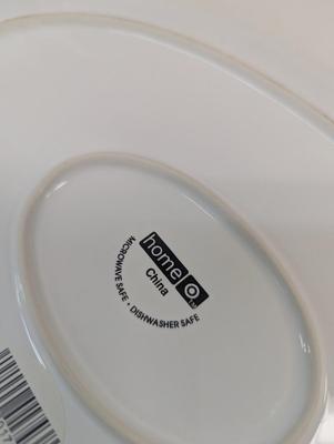 Oval Serving Dish & Platter