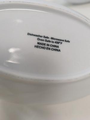 3 Oval Serving Bowls
