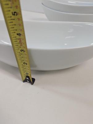 3 Oval Serving Bowls