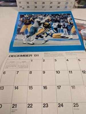 Sealed Dallas Cowboys Calendars