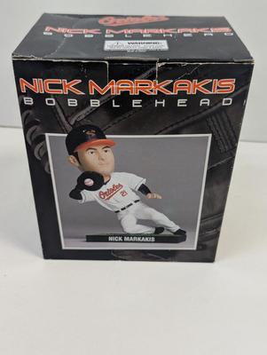 2007 Nick Markakis Bobblehead Baltimore Orioles Sports Collectible With Box