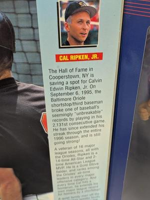 Cal Ripken 12" Tall Figure With Box