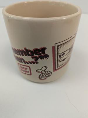 "Remember When...:" Oscar Mayer Wiener Made In England Coffee Mug