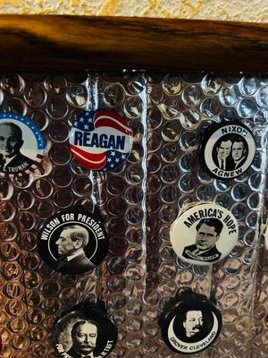 VINTAGE PRESIDENTIAL CAMPAIGN BUTTONS