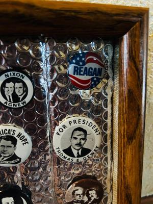 VINTAGE PRESIDENTIAL CAMPAIGN BUTTONS