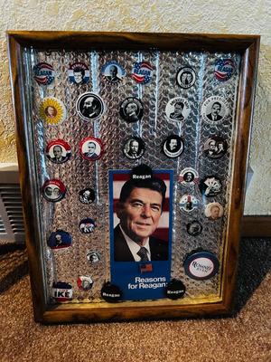 VINTAGE PRESIDENTIAL CAMPAIGN BUTTONS