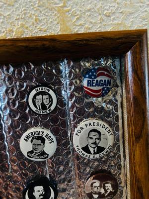 VINTAGE PRESIDENTIAL CAMPAIGN BUTTONS
