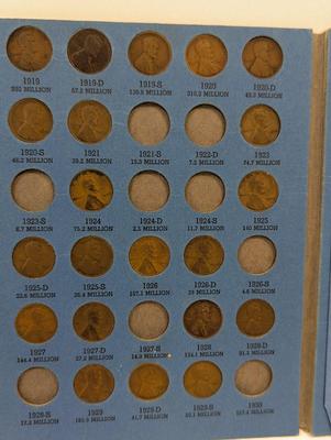 49 Coins - Lincoln Head Cent Collection 1909 To 1940 Number One Book Choice 2