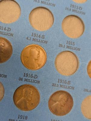 49 Coins - Lincoln Head Cent Collection 1909 To 1940 Number One Book Choice 2
