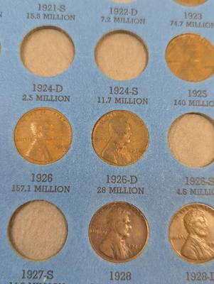 49 Coins - Lincoln Head Cent Collection 1909 To 1940 Number One Book Choice 2