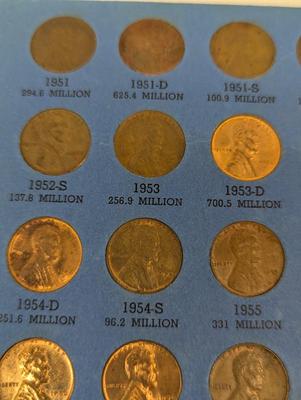 88 Coins - Lincoln Head Cent Collection 1941 Number 2 Book Choice 1