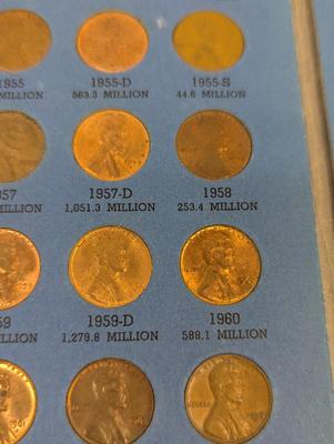 88 Coins - Lincoln Head Cent Collection 1941 Number 2 Book Choice 1