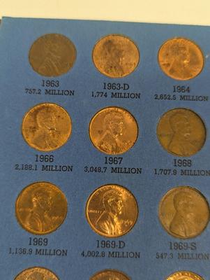 88 Coins - Lincoln Head Cent Collection 1941 Number 2 Book Choice 1