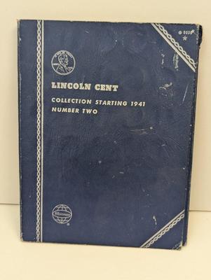 72 Coins - Lincoln Head Cent Collection 1941 Number 2 Book Choice 2