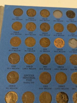 72 Coins - Lincoln Head Cent Collection 1941 Number 2 Book Choice 2