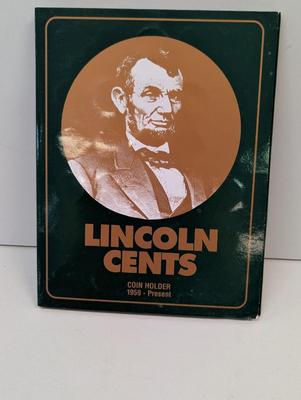 60 Coins - Lincoln Cents 1959 - 1994 Collection Book