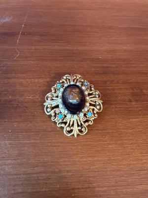 Signed Brooch Florenza