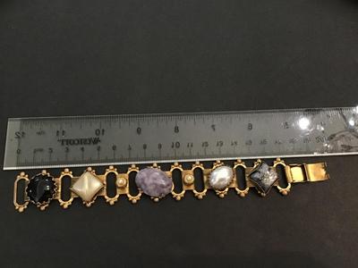 Antique Book Chain Bracelet Gorgeous