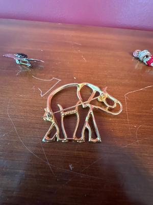 Brooches and a bracelet