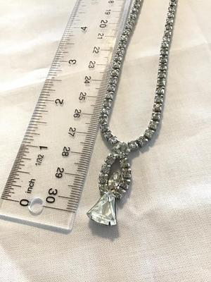 Vintage Rhinstone Collar Necklace