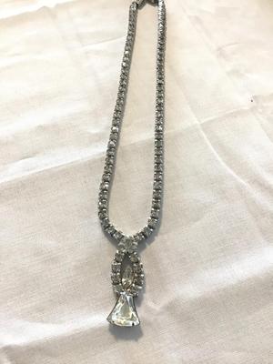 Vintage Rhinstone Collar Necklace
