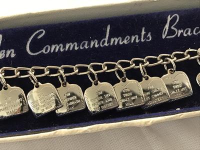 Vintage Ten Commandments new in Box