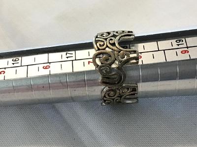 925 Silver Éléphant Ring Marked