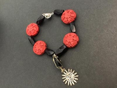 Red Cinnabar Type Pat 2007 Sun Bracelet