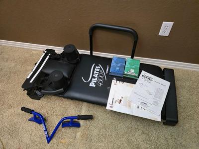 Stamina Pilates Performer 4500 JP Reforming Machine – Complete with Manuals & DVDs