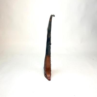 Sale Photo Thumbnail #109: Made with bronze  #13/39
Signed and dated 1997
Measurements:
30" Height, 13" Width
Valued $3000-$3500
Valued from $3000-$3550