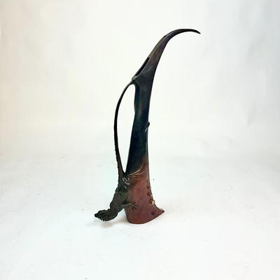 Sale Photo Thumbnail #107: Made with bronze  #13/39
Signed and dated 1997
Measurements:
30" Height, 13" Width
Valued $3000-$3500
Valued from $3000-$3550
