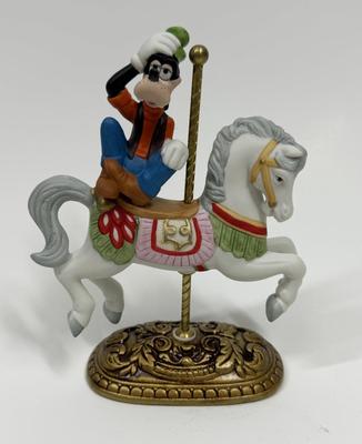 GOOFY Disney Character’s Carousel Horse New England Collectors Society Limited Edition