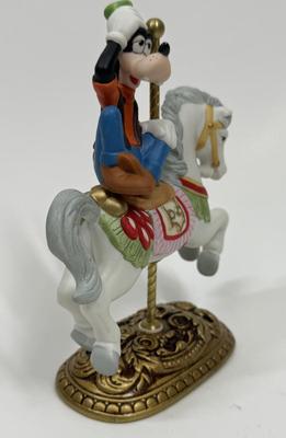 GOOFY Disney Character’s Carousel Horse New England Collectors Society Limited Edition