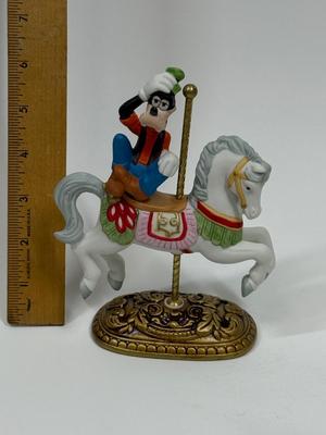 GOOFY Disney Character’s Carousel Horse New England Collectors Society Limited Edition