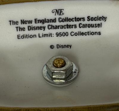 GOOFY Disney Character’s Carousel Horse New England Collectors Society Limited Edition