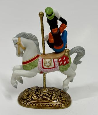GOOFY Disney Character’s Carousel Horse New England Collectors Society Limited Edition