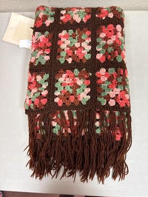 Handmade Granny Square Afghan
