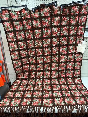 Handmade Granny Square Afghan