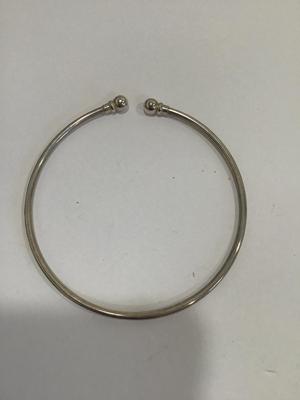 Silver Tone Collar Necklace