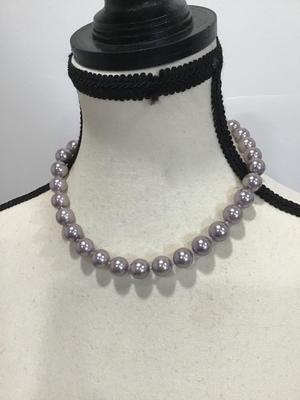 Lavender Beaded Necklace