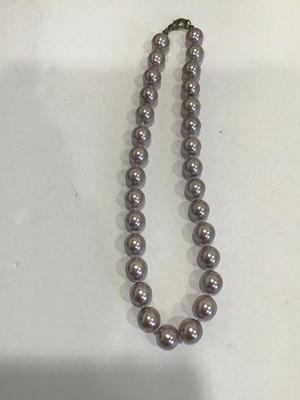 Lavender Beaded Necklace