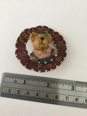 Vintage bear brooch