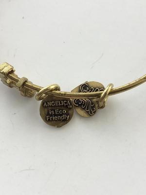 Angelica marked RN charm bracelet