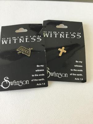 Christian witness beautiful push pins