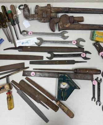 Assorted vintage tool lot