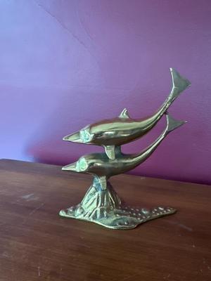 Brass Dolphins