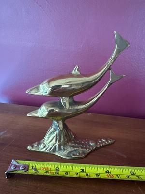 Brass Dolphins